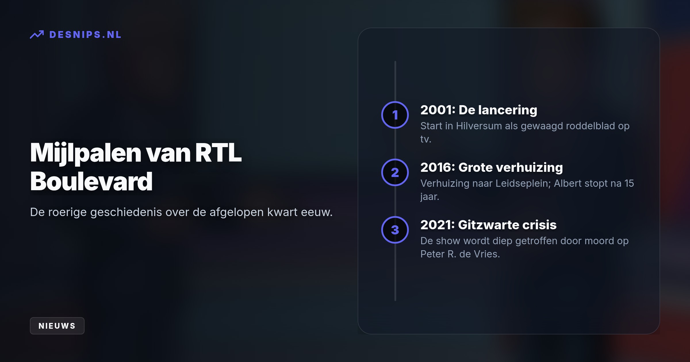 Tijdens het 25-jarige jubileum uiten de oprichters harde kritiek op hun opvolgers. Zij missen de scherpe meningen en het dwarse karakter van weleer.