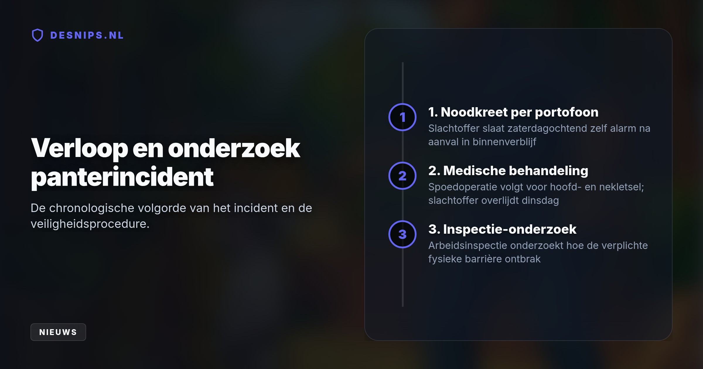 De ervaren medewerkster bezweek dinsdag aan haar verwondingen. De Arbeidsinspectie onderzoekt hoe de strikte scheiding tussen mens en roofdier zaterdagochtend kon ontbreken.