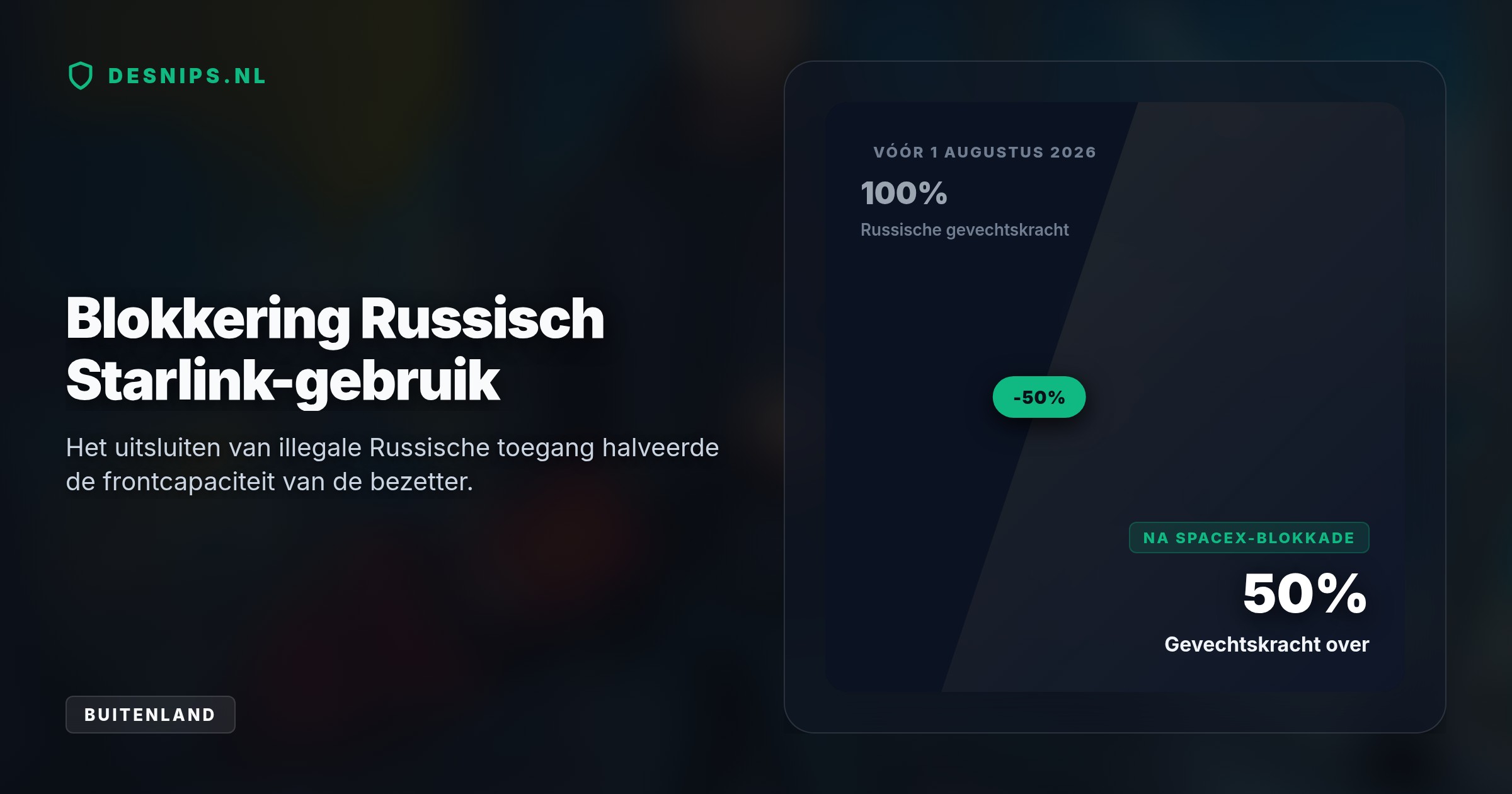 Kyiv wilde met drones doelen tot 500 kilometer diep bestoken. Musk blokkeerde dit uit angst voor escalatie, ondanks een tekort aan westerse luchtafweer.