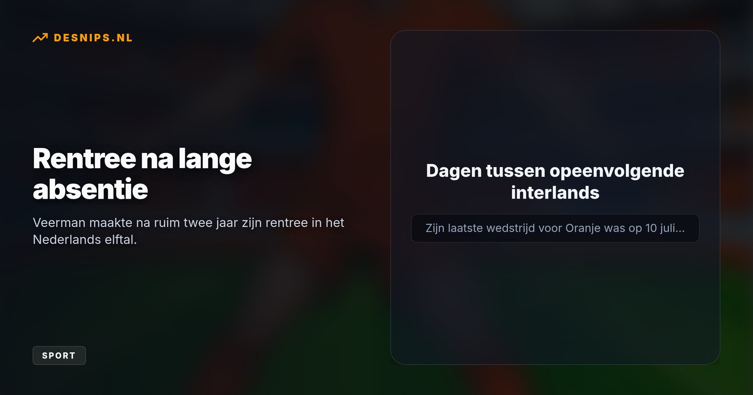De Dortmund-middenvelder viel sterk in tijdens de Nations League-kraker tegen Duitsland (1-1). Bondscoach Xavi Hernández prees zijn dwingende passing en tactische discipline.