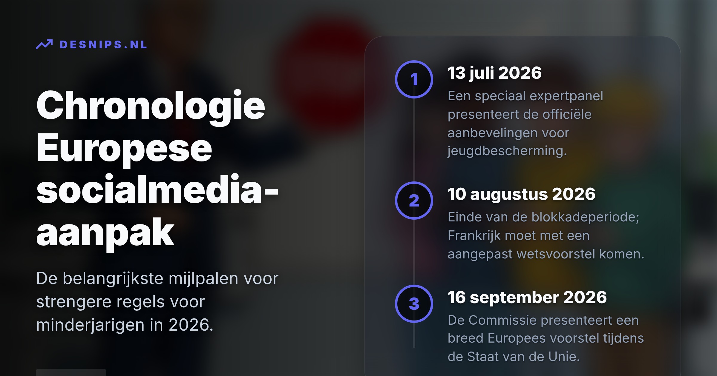 Het Franse wetsvoorstel schendt de Europese Digital Services Act. Brussel weigert een lappendeken van nationale regels en bevriest de plannen tot medio augustus.