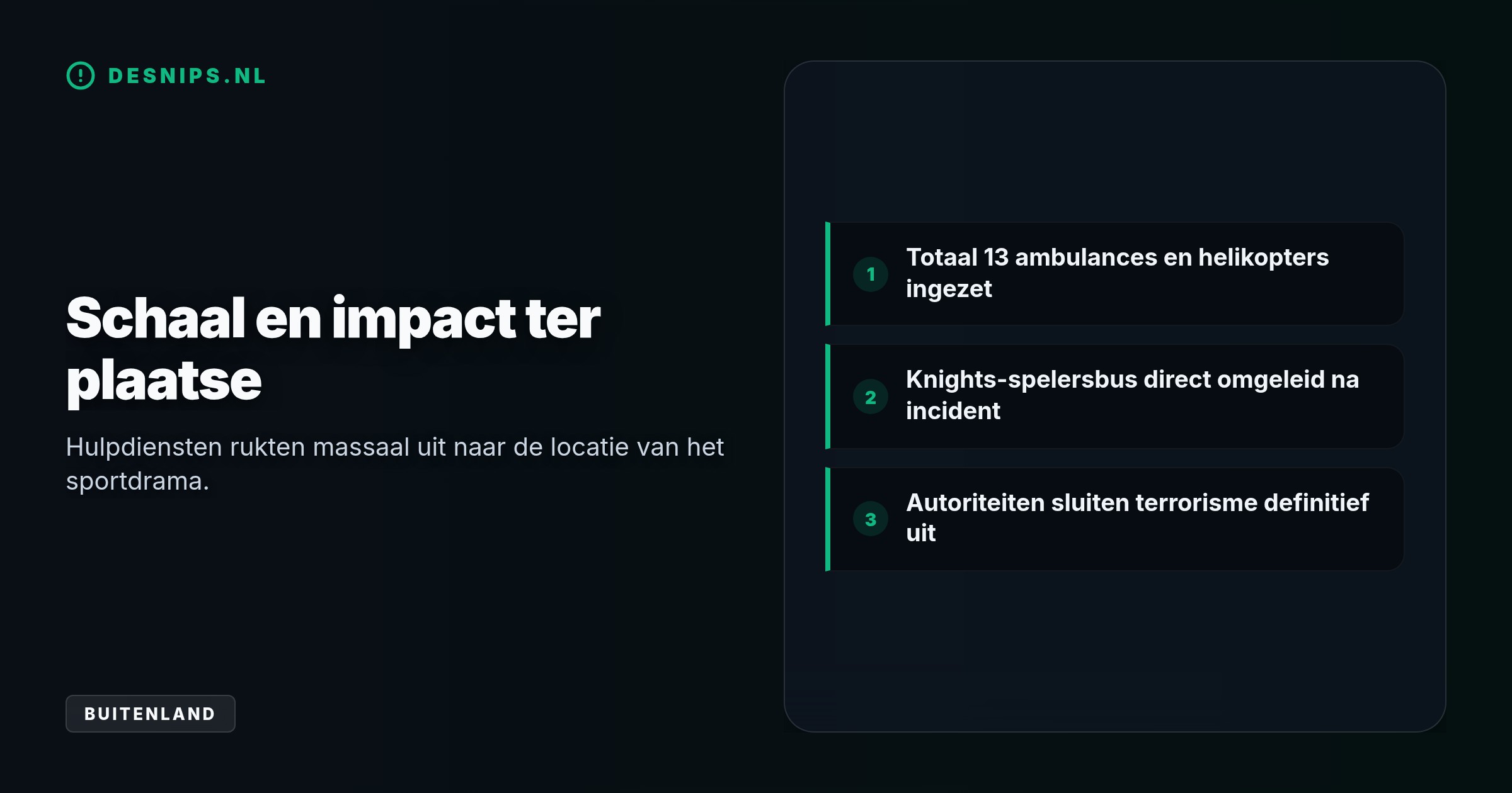 Een 18-jarige automobilist verloor de controle door spinnende banden bij een sportparade. Twee slachtoffers, waaronder een jong kind, verkeren in kritieke toestand.